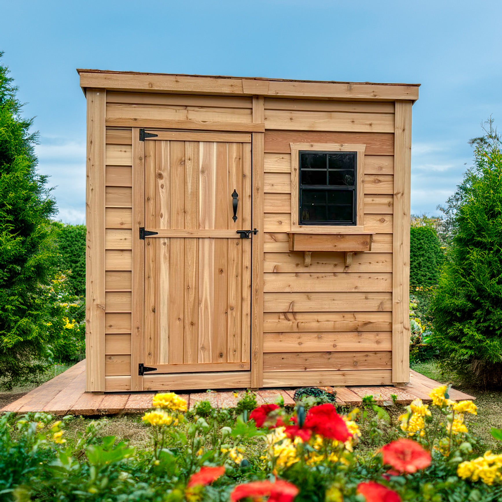 top gear building a shed GardenSaver Single Door Outdoor Storage Shed 8' x 4'