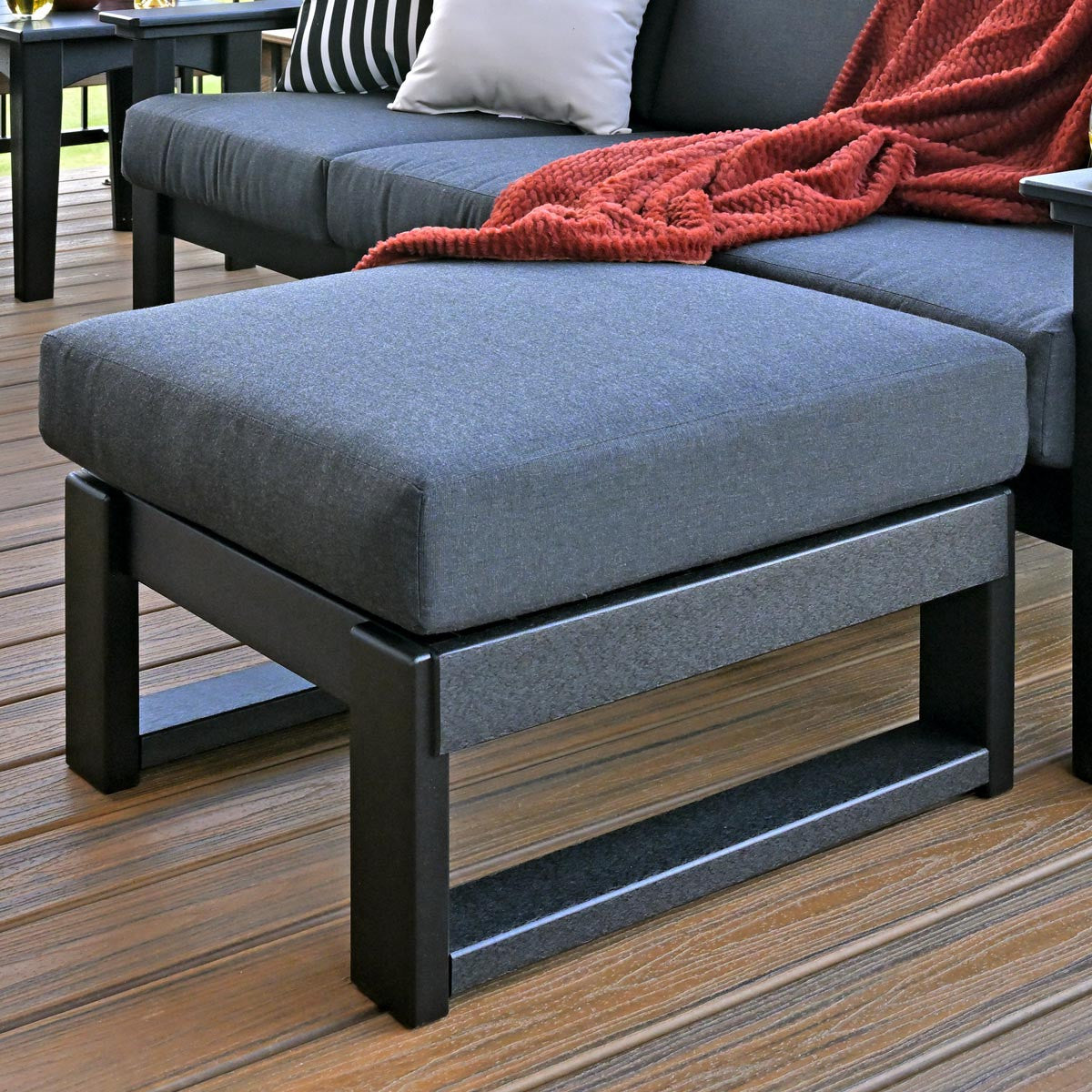 The Lanai Deep Seating Ottoman | Eartheasy.com