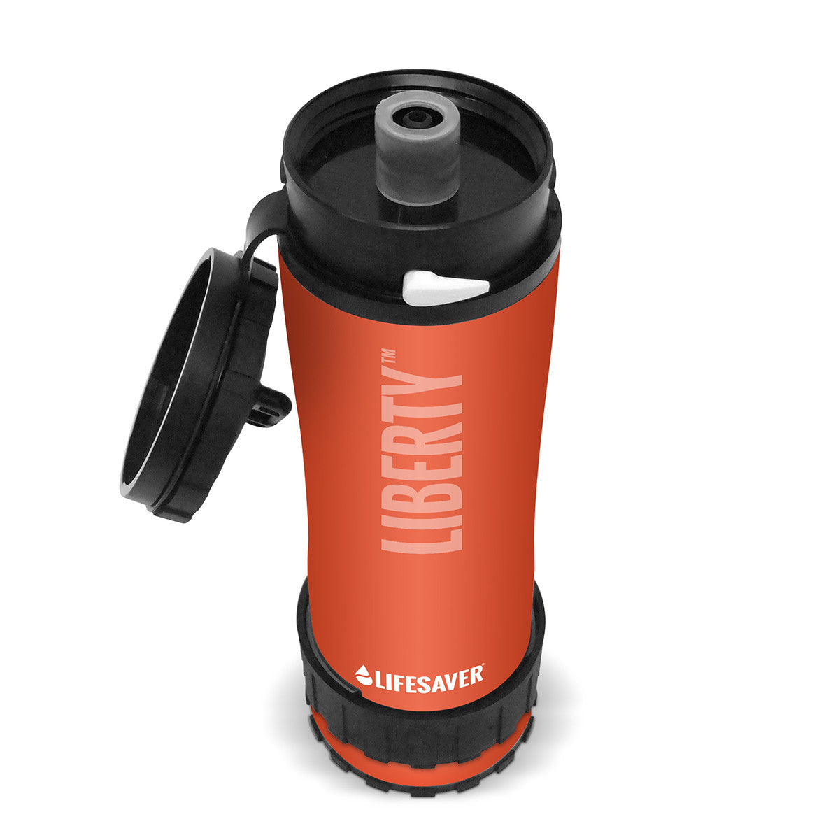 Bouteille Purificateur d'eau Liberty | 400 Ml | Filtre jusqu'à 2000 Litres - Life Saver Bouteille Purificateur d'eau Liberty | 400 Ml | Filtre jusqu'à 2000 Litres - Life Saver