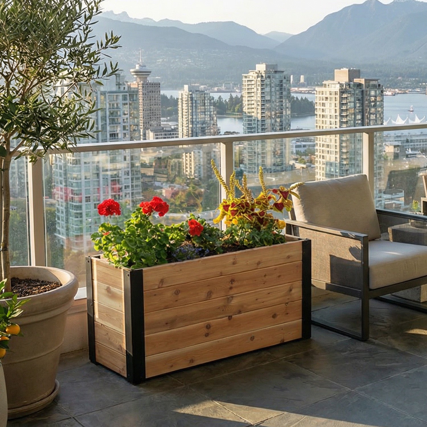 Outdoor Living Today Raised Cedar Garden Bed