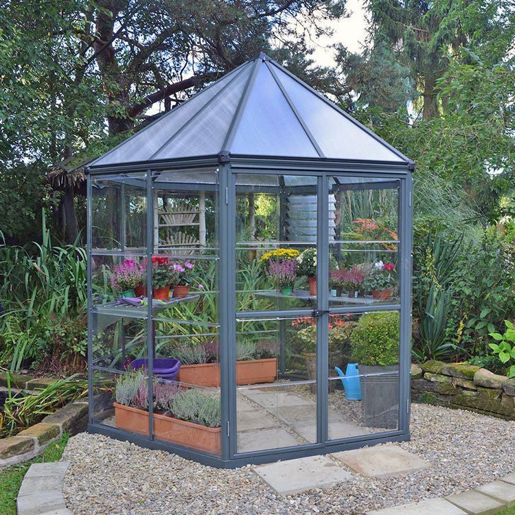 Oasis Hexagonal Greenhouses | Eartheasy.com