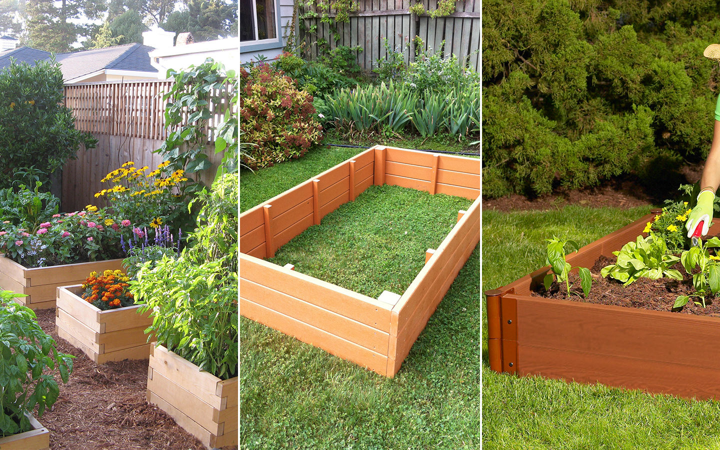 Cedar vs. Recycled Plastic vs. Composite Raised Garden Beds
