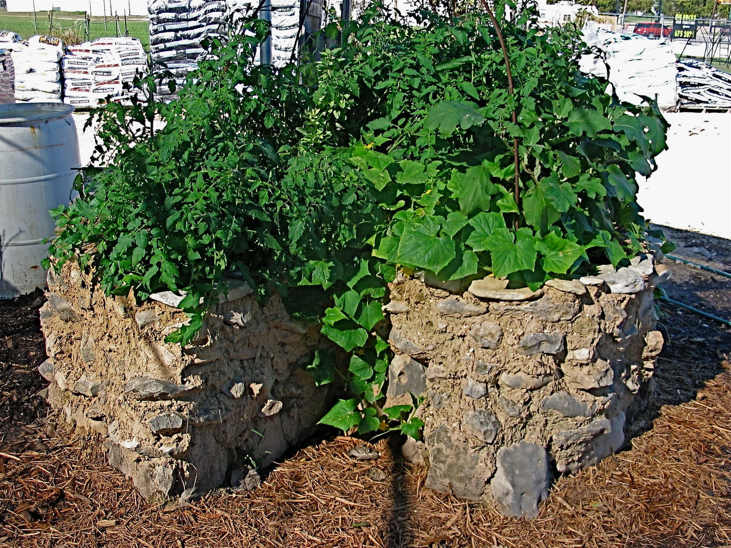 How to Build a Raised Bed Keyhole Garden - Eartheasy