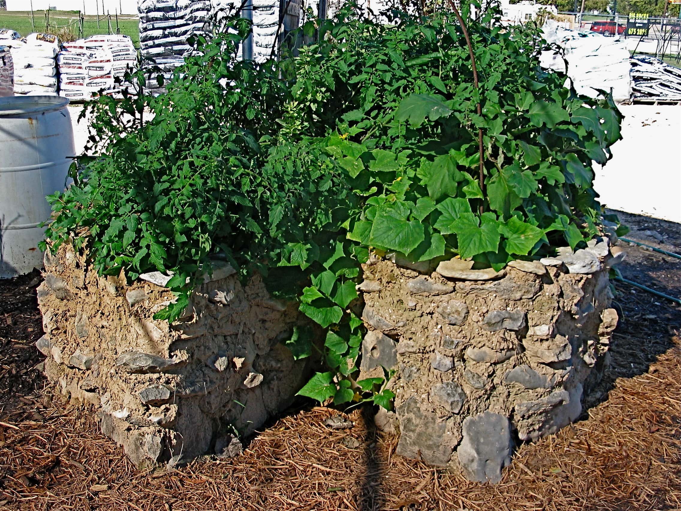 How to Build a Raised Bed Keyhole Garden - Eartheasy