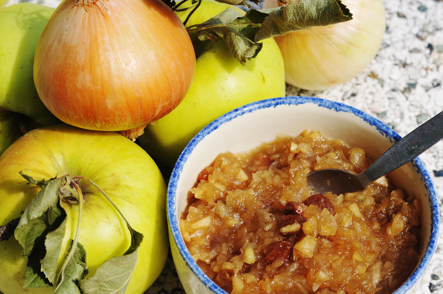 How to Make Apple-Plum Chutney