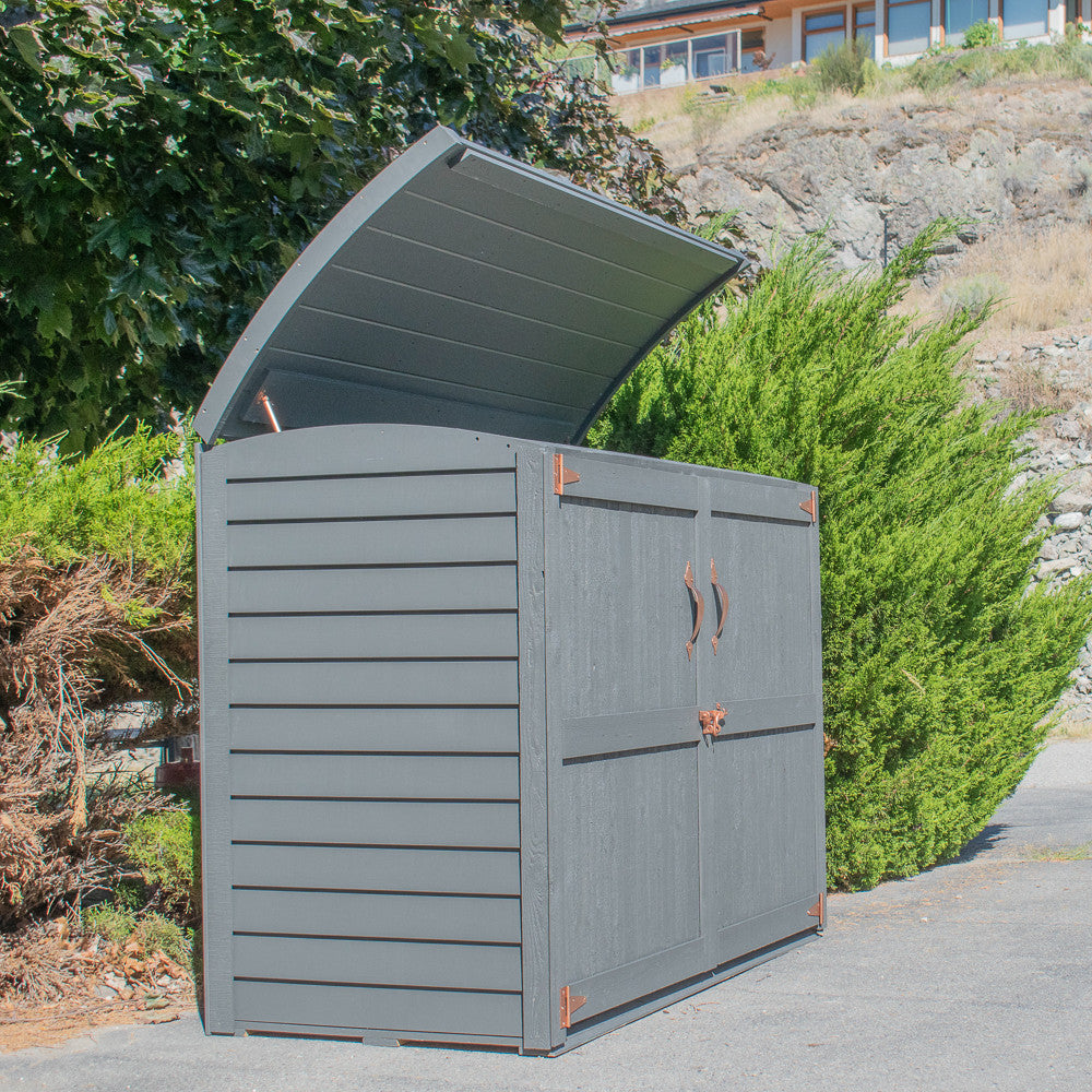 Oscar Shed - stained 