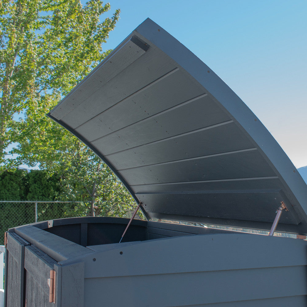 Oscar Shed - stained 