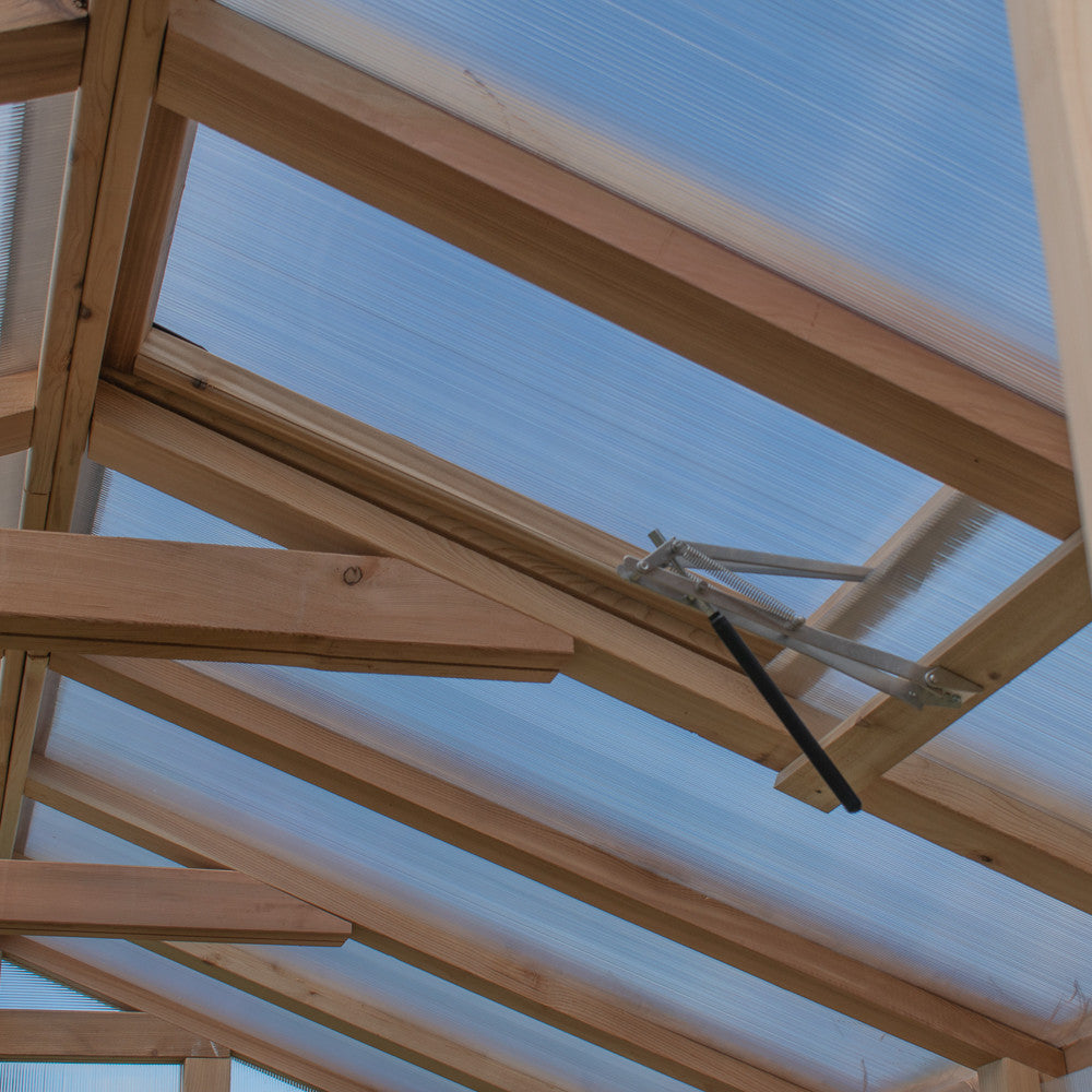 8' x 12' Cedar Greenhouse