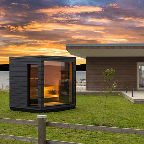 Outdoor Home Fully Assembled Sauna - 5 Persons