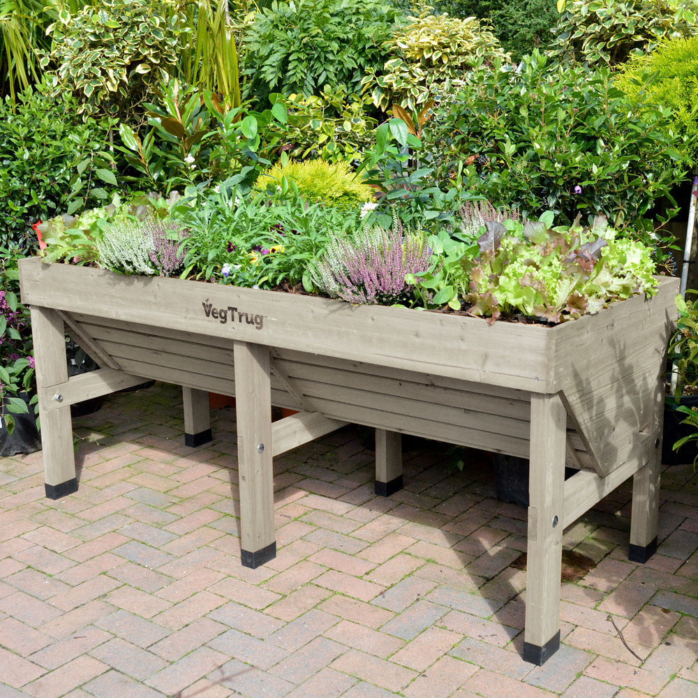 VegTrug Raised Garden Planter - Grey