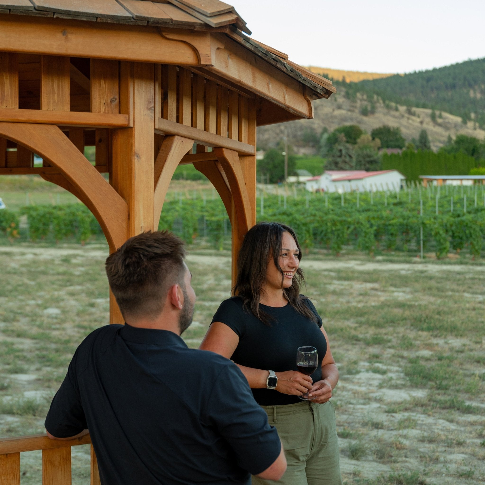 12' Cedar Panelized Octagon Gazebo Standard Kit