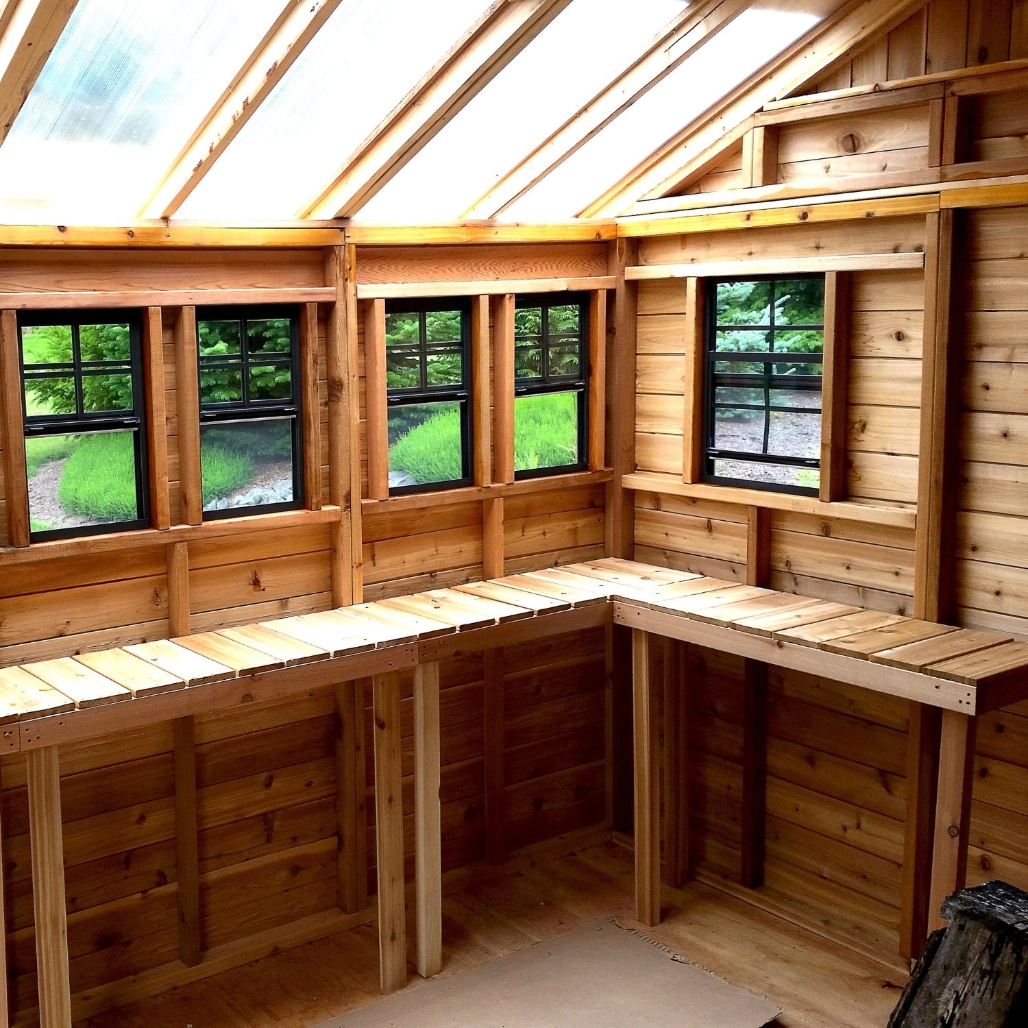 12' x 16' SunShed Garden Shed Metal Roof