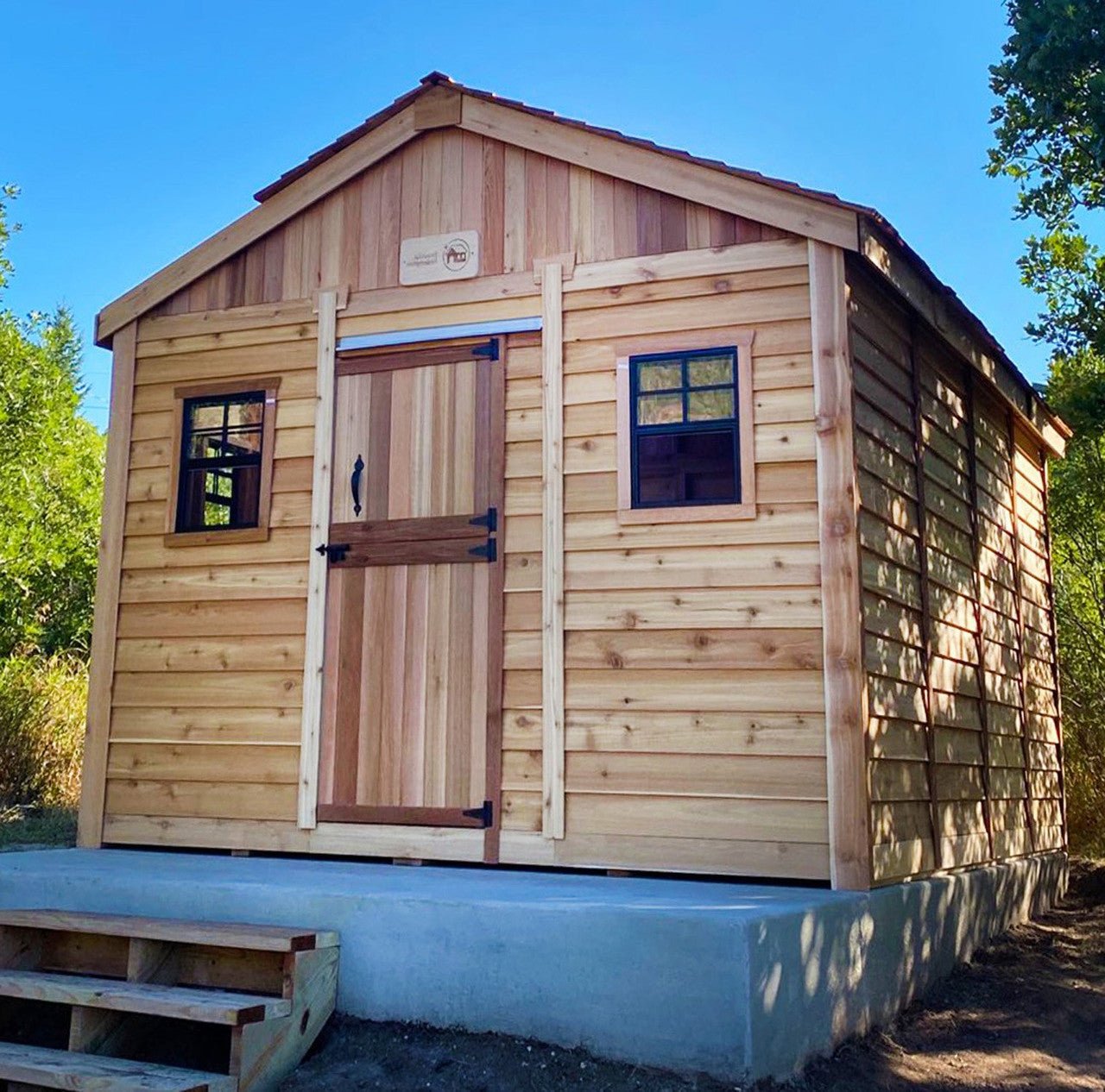 12' x 16' SunShed Garden Shed Metal Roof