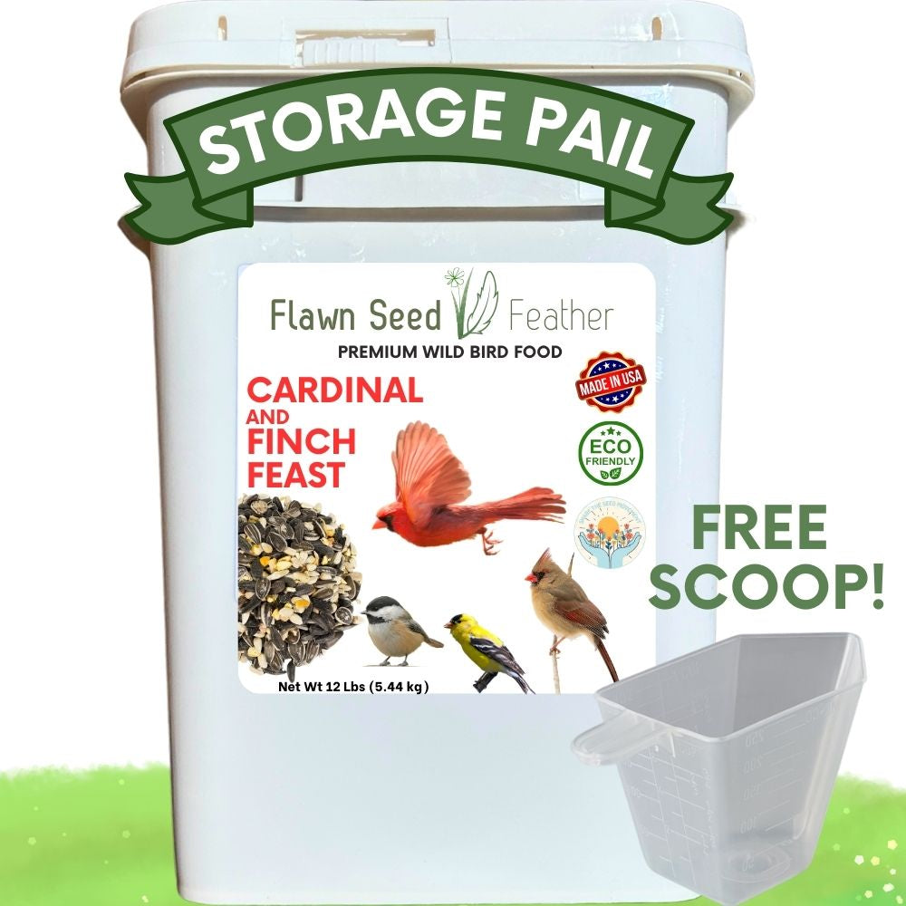 Premium Wild Bird Seed - Cardinal & Finch Feast Mix
