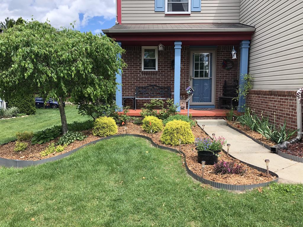 Corrugated Metal Landscape Edging - 10' Lengths