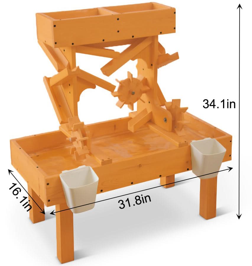 Interactive Wooden Water Table - Sensory Play Station