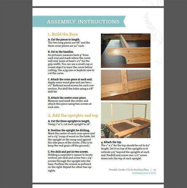 DIY: Portable Garden Cloche Plans