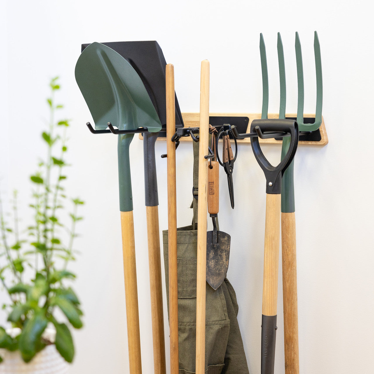 Wall-Mounted Rockbridge Garden Tool Organizer - 2' Storage Hanger