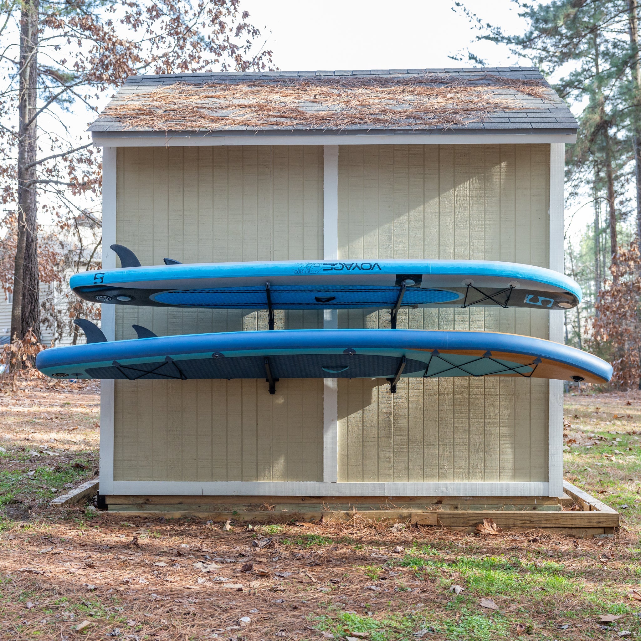Sandbridge Outdoor Adjustable Storage Rack - 2 Level SUP & Surfboard Organizer