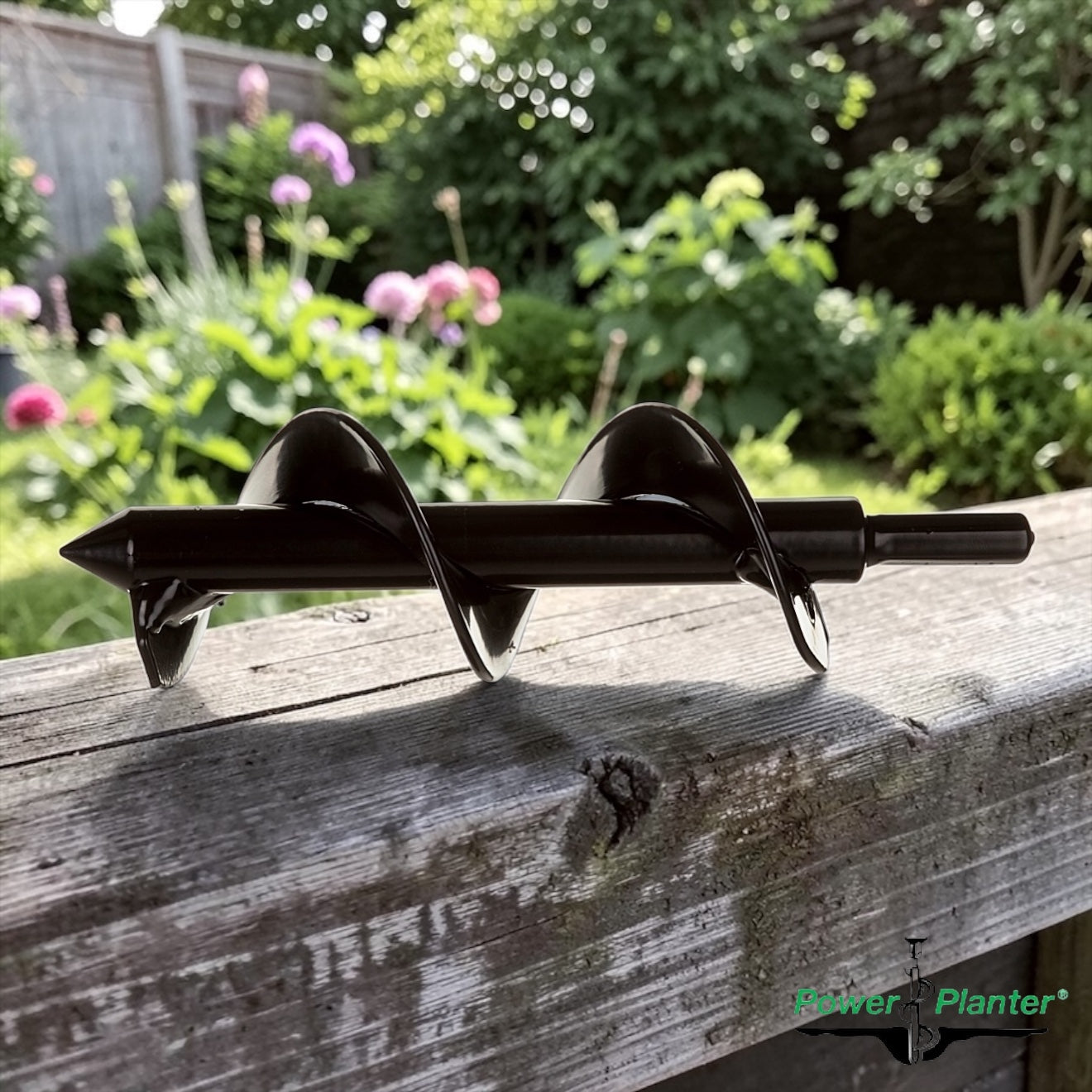 Flower Planting Auger & Grass Plug Tool - 2" x 7"
