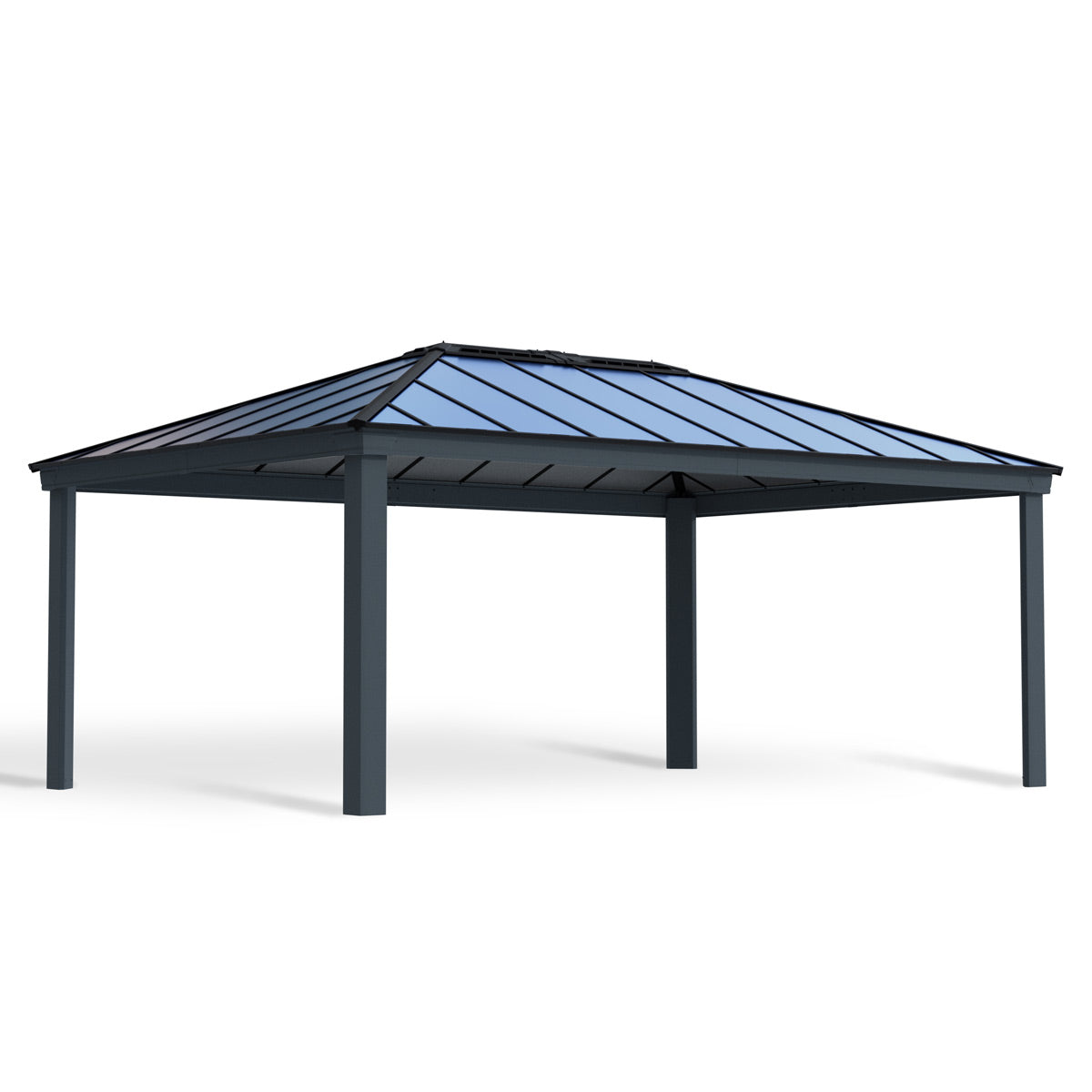 14' Dallas Aluminum Hardtop Gazebo Kit