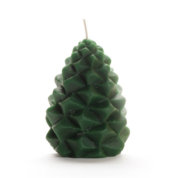 Small Beeswax Pinecone Candle