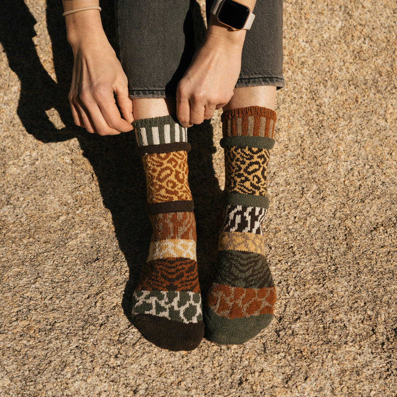 Savanna Recycled Cotton Socks