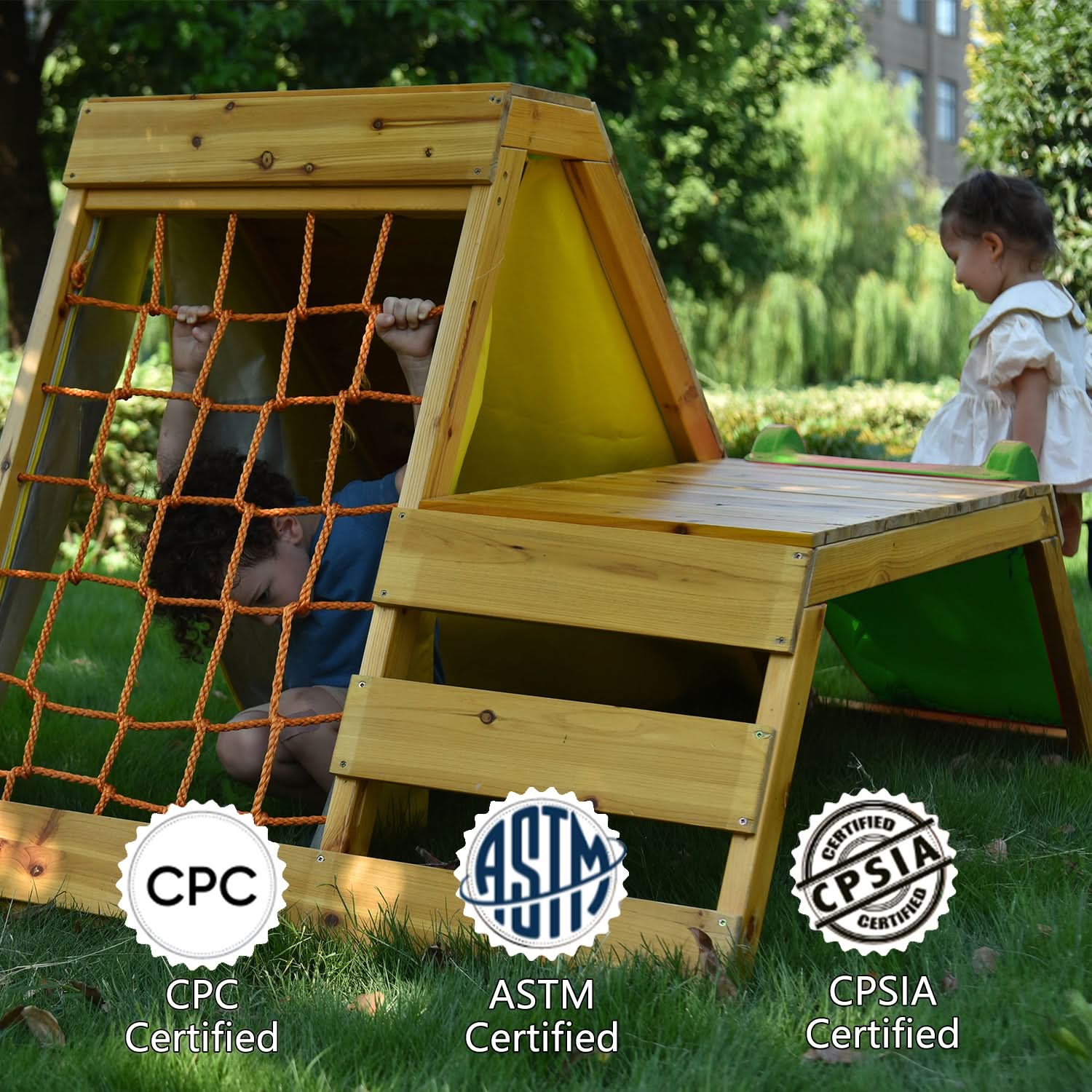 Palm 5-in-1 Indoor/Outdoor Playground Playset