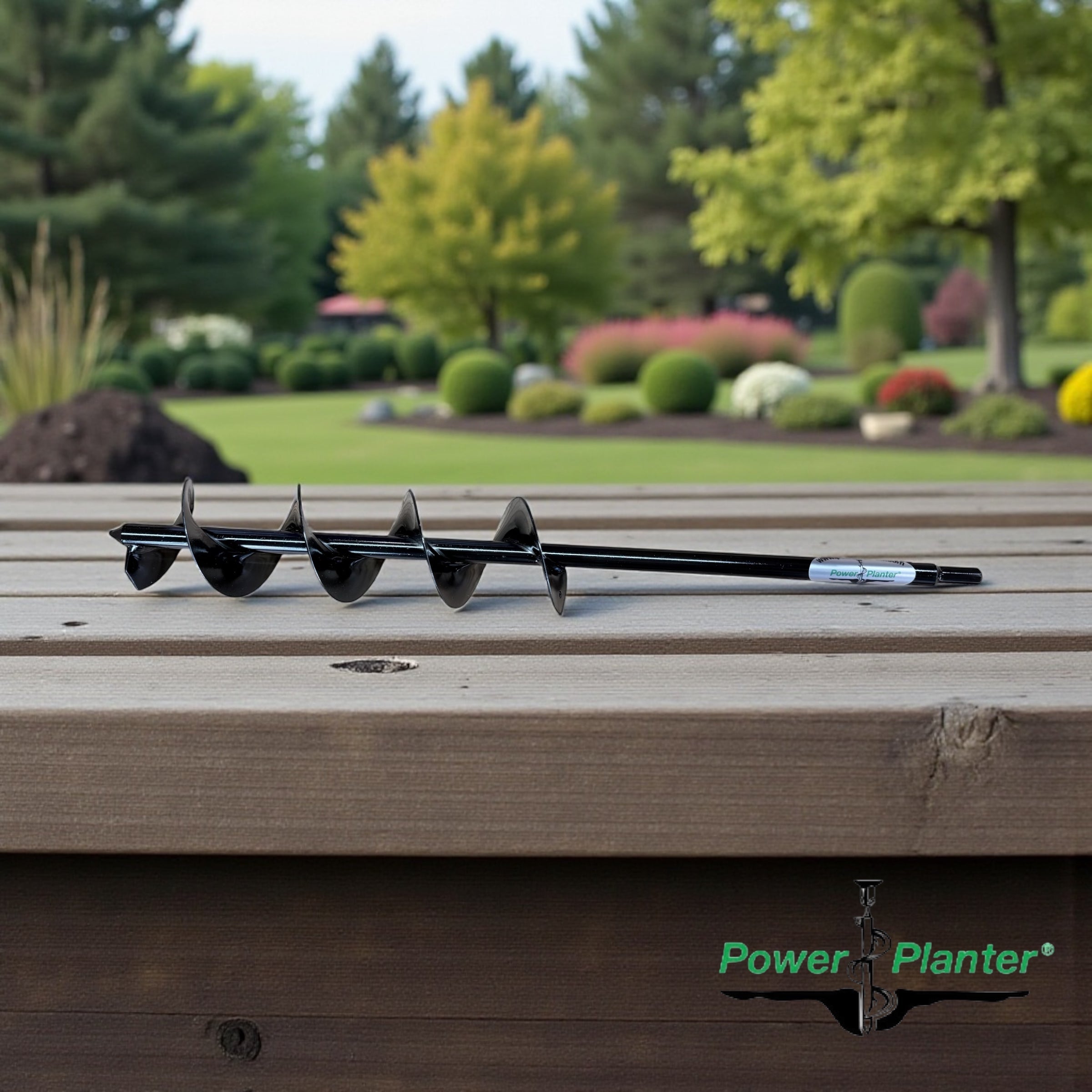 Extended Length Bulb Planting Auger -3" x Standing Lengths