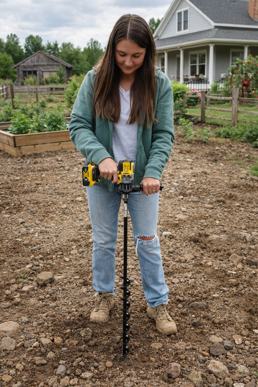 Tree Planting & Landscaping Auger - 2" x 24"-54"