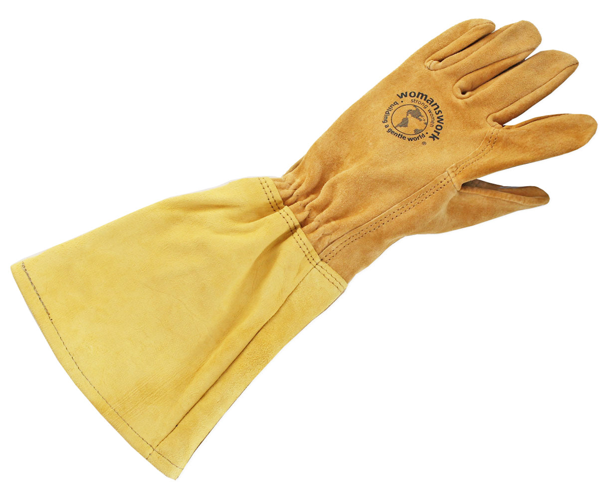 All Leather Arm Saver Gauntlet Glove