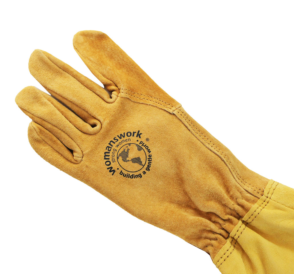 All Leather Arm Saver Gauntlet Glove