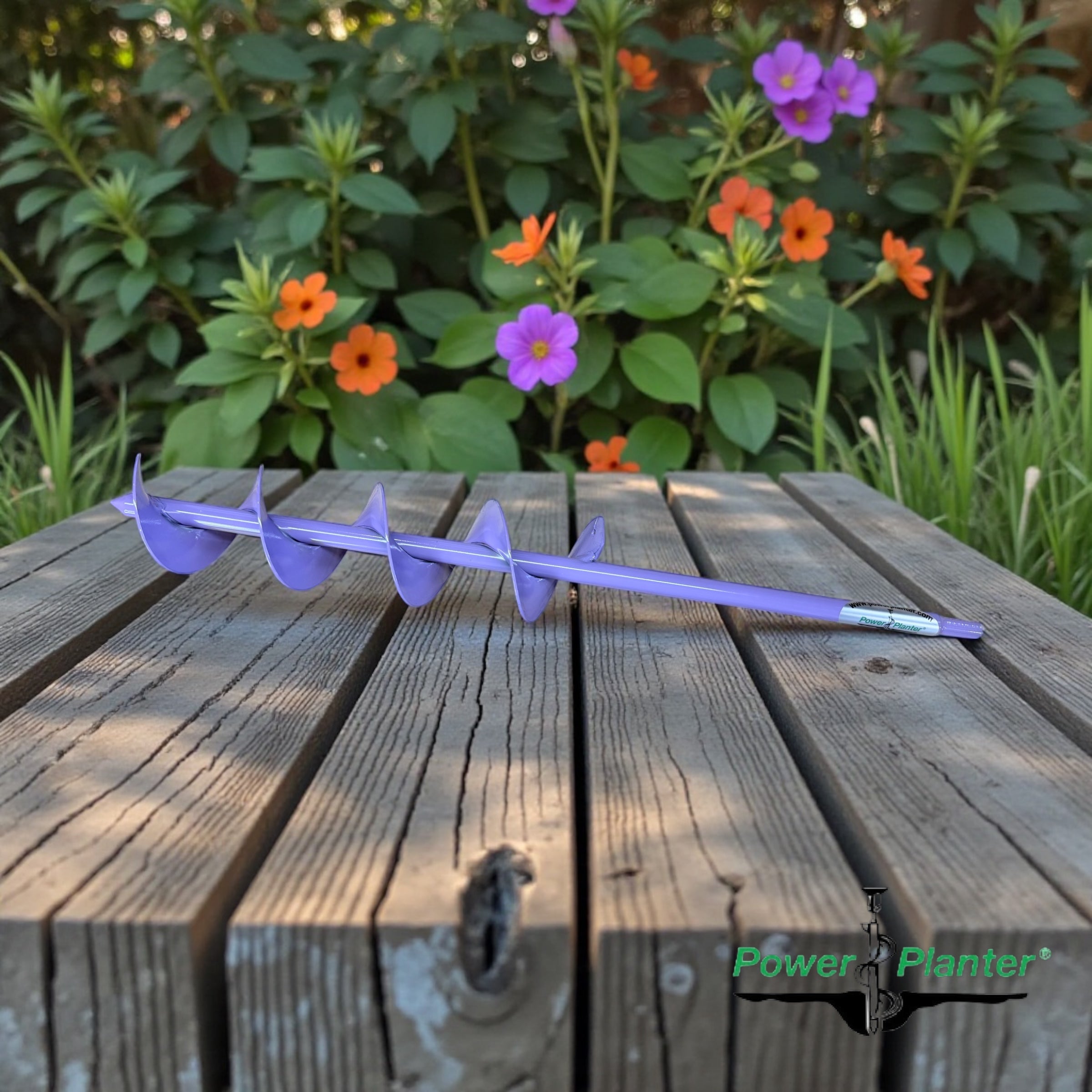 Extended Length Bulb Planting Auger -3" x Standing Lengths