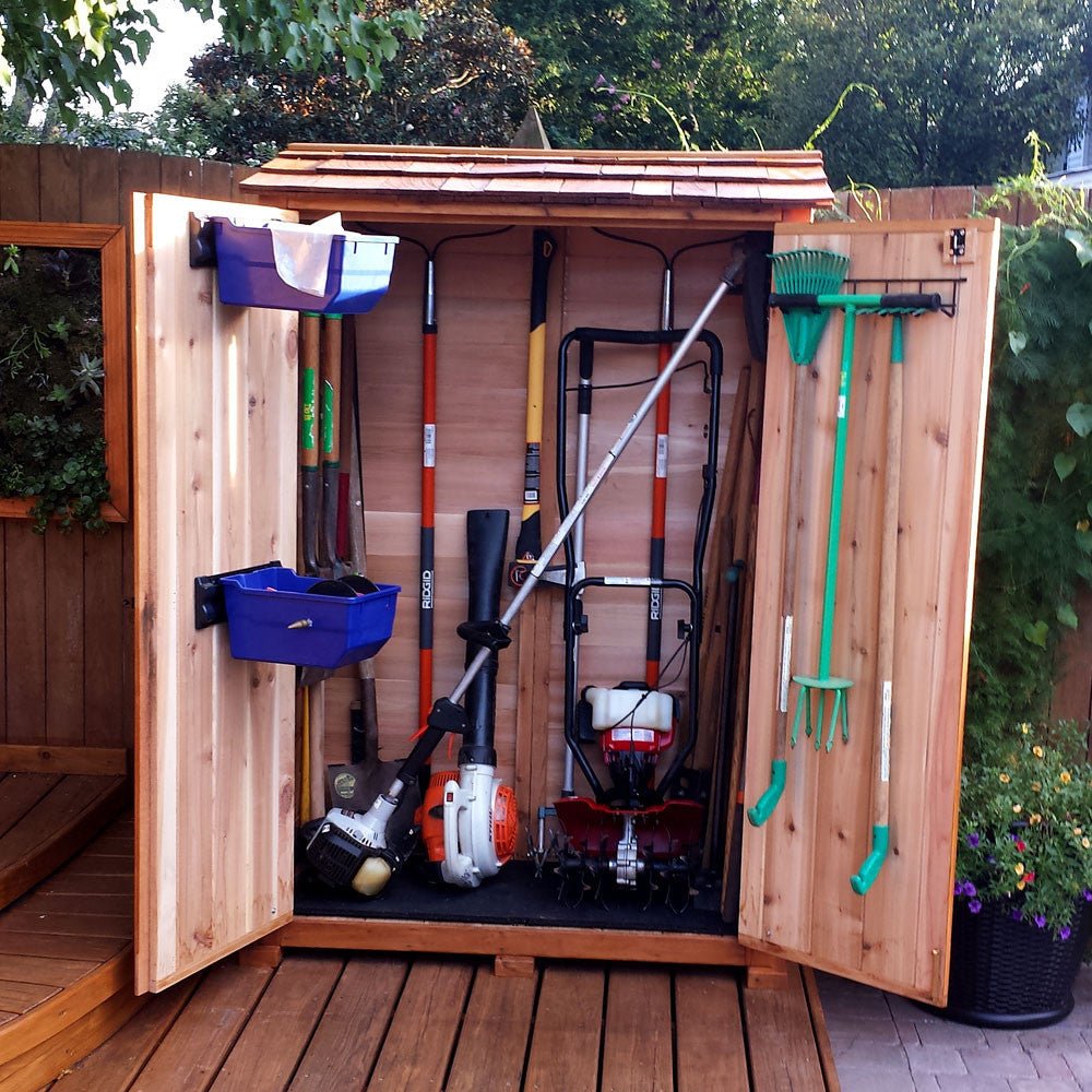 4' x 2' Garden Chalet Shed
