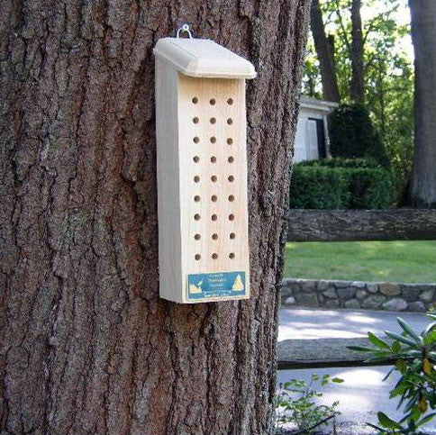 Wooden Solitary Bee House