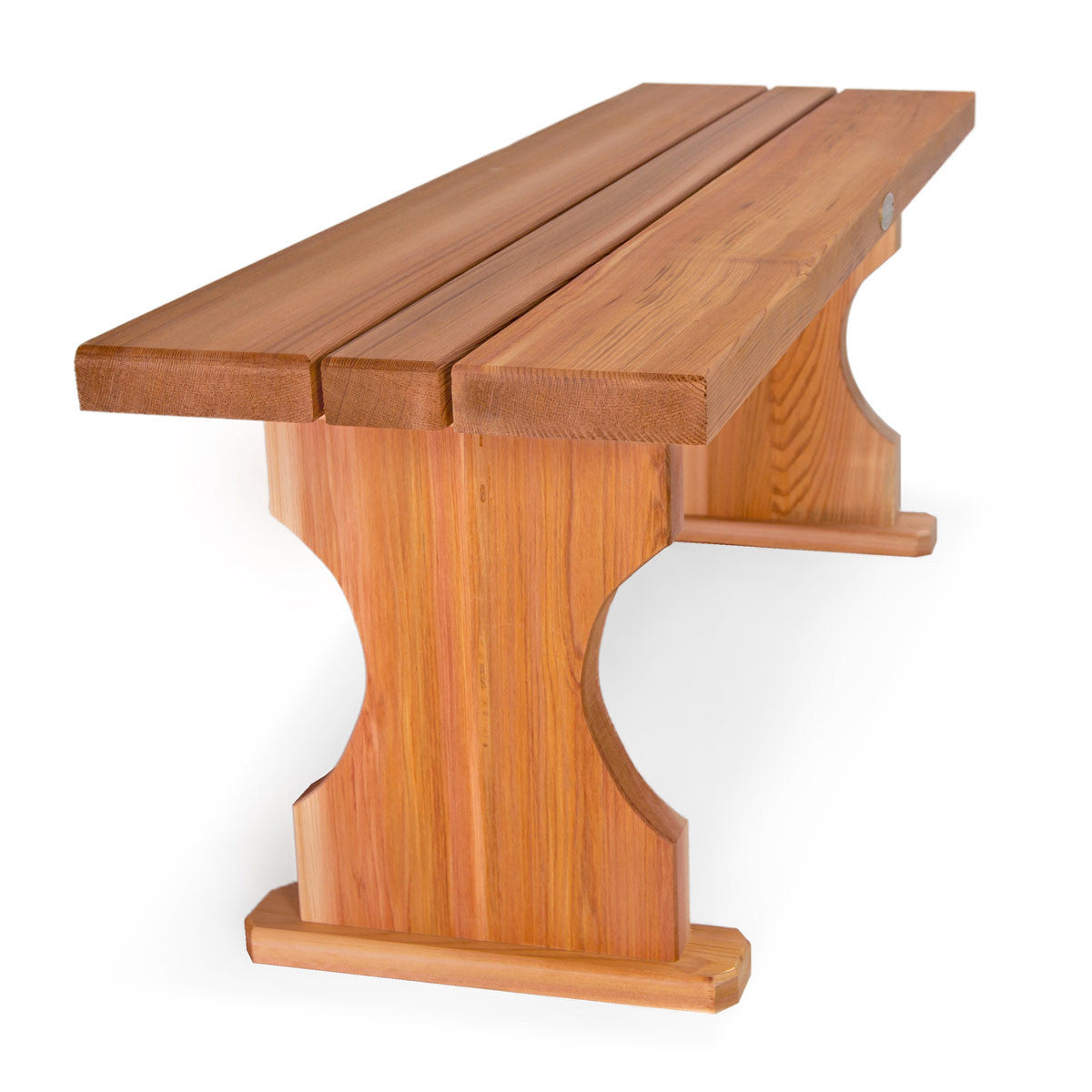 Classic Cedar Garden Bench - 4' Wide