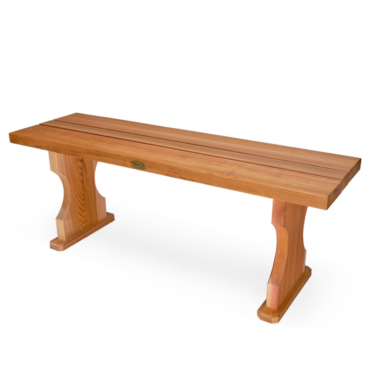 Classic Cedar Garden Bench - 4' Wide