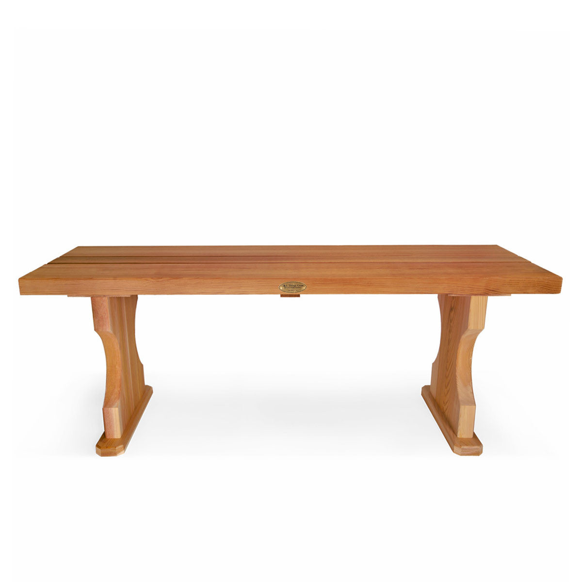 Classic Cedar Garden Bench - 4' Wide