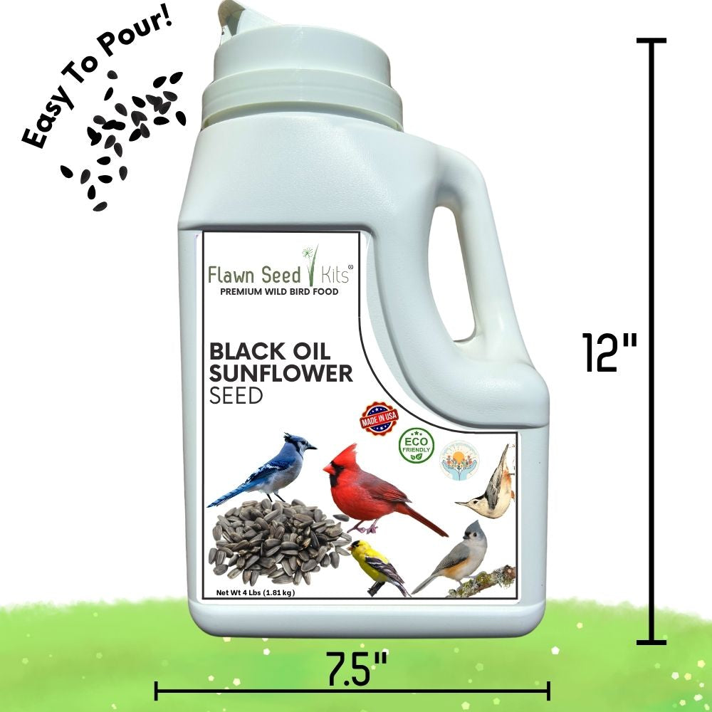 Premium Wild Bird Seed - Black Oil Sunflower