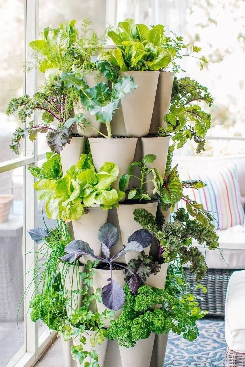 5 Tier GreenStalk Vertical Planter - Original Stunning Stone - Basic Texture option3