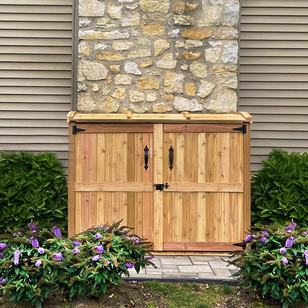 6' x 3' Oscar Waste Management Shed option3