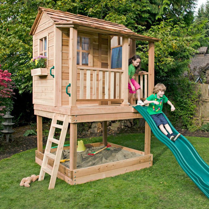 Optional - elevated assembly (sandbox included) 