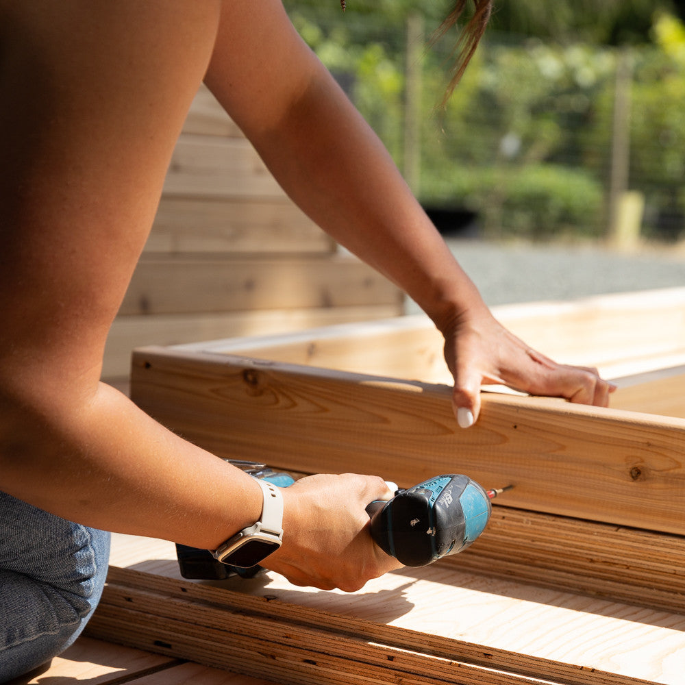 9' x 9' Western Red Cedar – Penthouse Shed