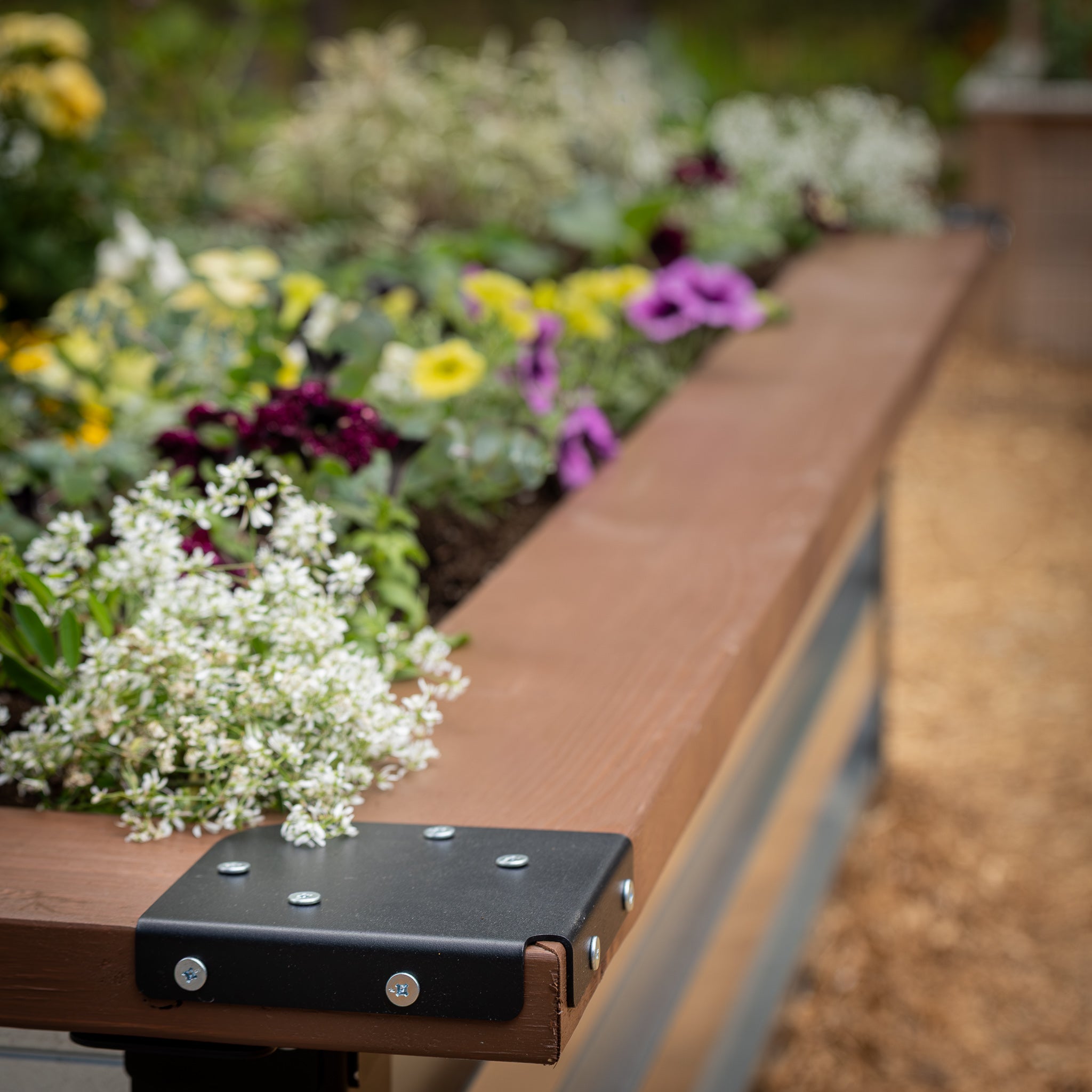 3.5' x 7' Galvanized Steel Raised Garden Bed Kit