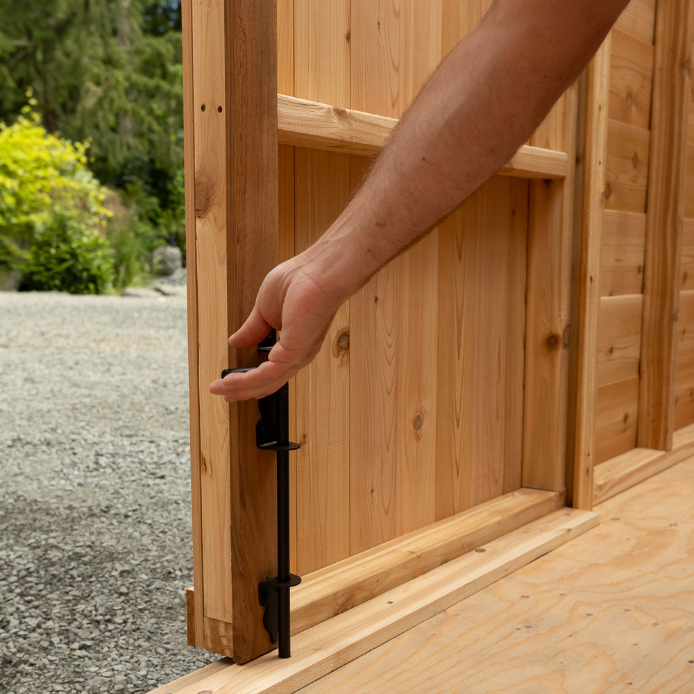12' x 16' Space Master Cedar Storage Shed