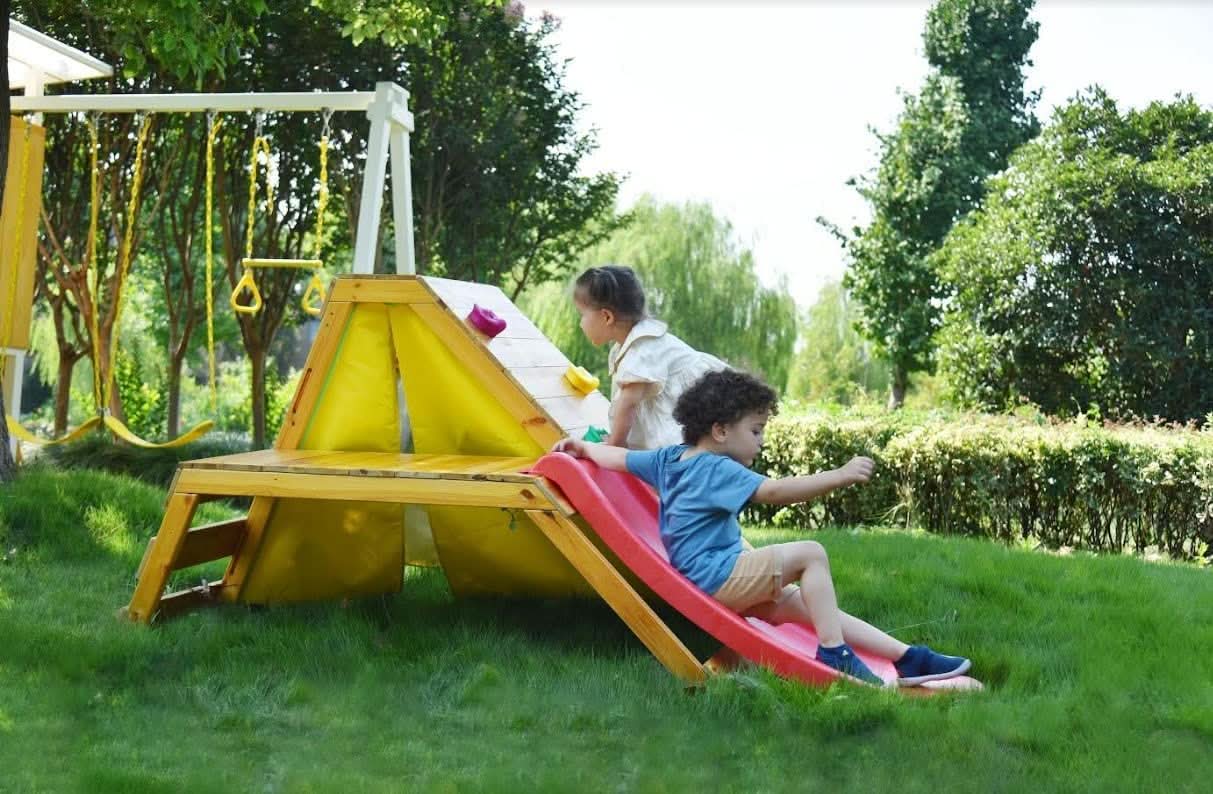 Palm 5-in-1 Indoor/Outdoor Playground Playset