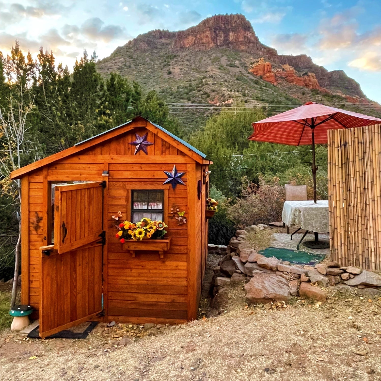 8' x 12' SunShed Garden Shed Metal Roof