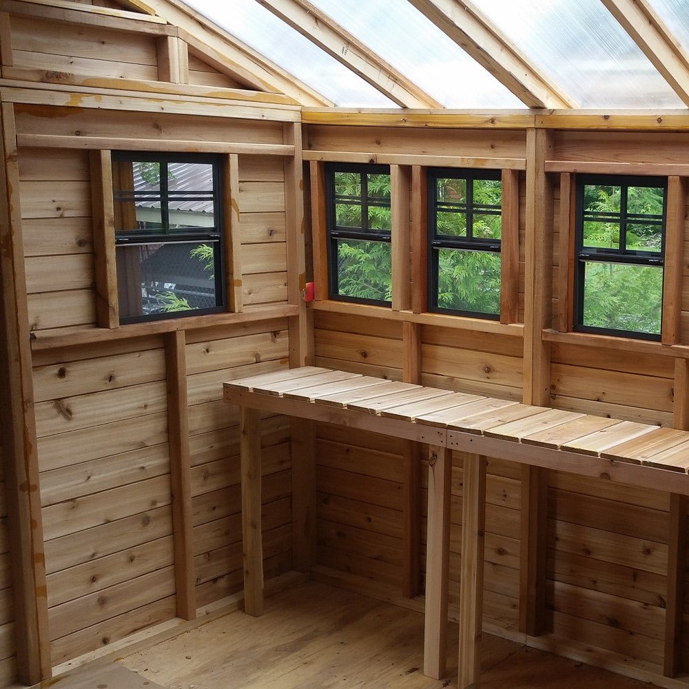 8' x 12' SunShed Garden Shed Metal Roof