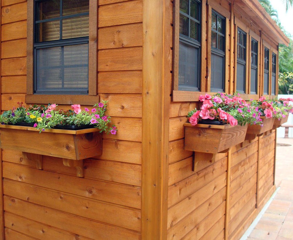 8' x 12' SunShed Garden Shed Metal Roof
