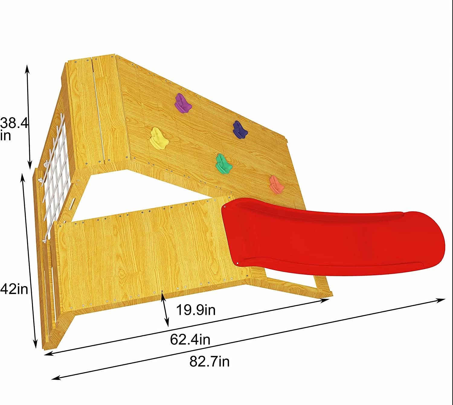 Palm 5-in-1 Indoor/Outdoor Playground Playset
